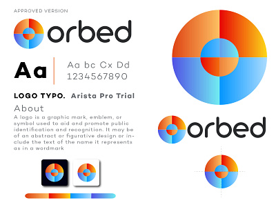 Orbed logo app app icon app logo brand identity branding business business logo design dribbble dribbble best shot logo logo design logo design ideas logodesign medical health logo minimalist logo modern logo professional logo trendy design