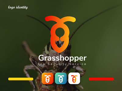 Grasshopper logo design