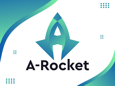 A rocket logo-modern logo design