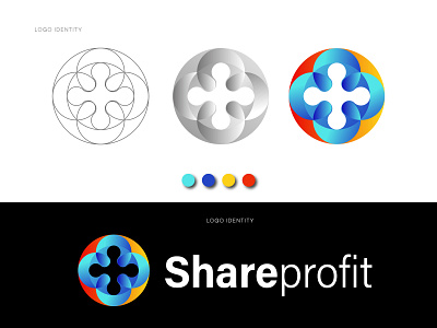 ShareProfit logo design app logo branding design illustration logo logo design minimalist logo modern logo modern logo design professional logo profit logo share profit logo shareprofit logo design ui