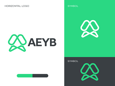 Modern Aeyb Logo Design