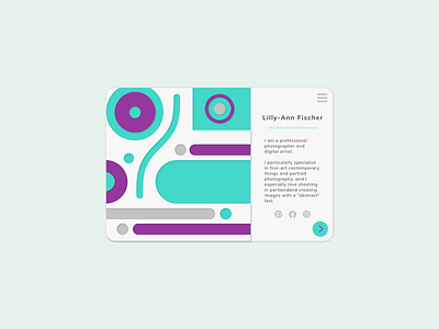 Daily UI :: 045 / Info Card