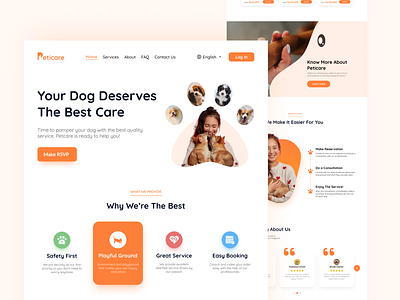 Pet Care Services Website