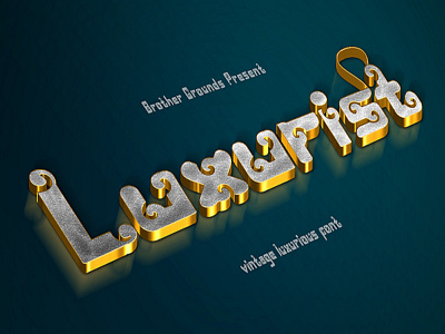 Luxurist - Vintage Luxurious Font branding design font graphic design logo typography
