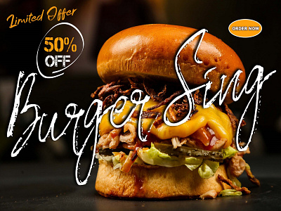 Burger Sing Preview Font By Secret Town Brush branding design font graphic design logo typography