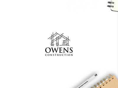 owens construction awesome logo brand identity design branding business logo construction logo creative logo graphicdesign home initial logo lettermark logo designer logomaker logomarks logotype minimalist logo modern logo monogram logo owens logo typography vector