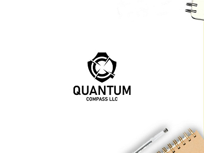 Quantum Compass LLC artwork design brand brand identity design branding business logo compass logo creative creative logo graphicdesign graphics illustrator logomaker logotype minimalist logo modern logo monogram logo security logo typography vector webdesign