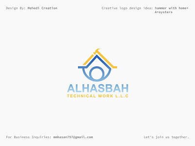 Alhasbah technical - logo design