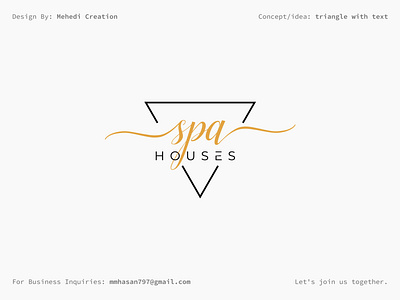 Spa House - logo design
