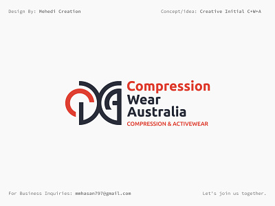 Compression Wear Australia - logo design