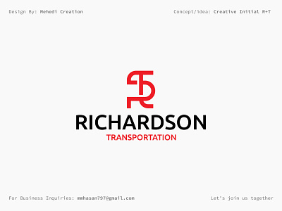 Richardson Transportation - logo design