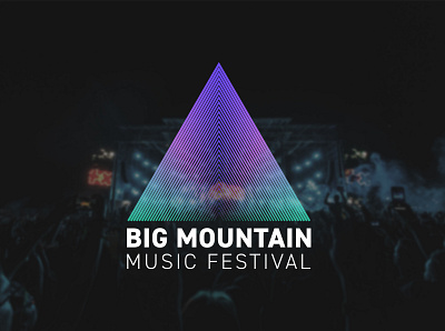 Thailand : Big Mountain Music Festival graphic design logo redesign