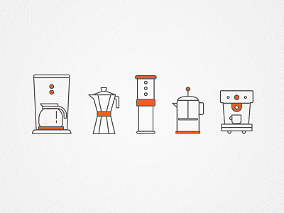 Coffee Guide icons