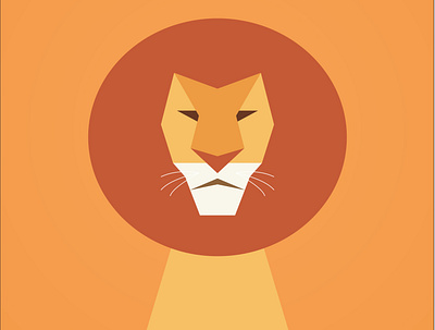 LION KING africa flat illustrator illustrator jungle lionking vector