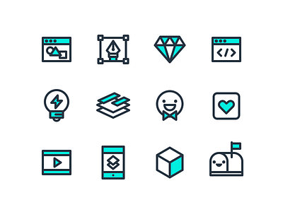 ChipChip icons designer icon design icons line icons portfolio studio ui ux website
