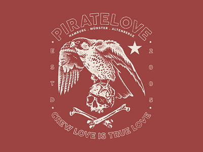 piratelove 2020 doodle falcon illustration piratelove sketch