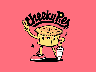 Cheeky Pies cheeky pies doodle hamburg illustration sketch