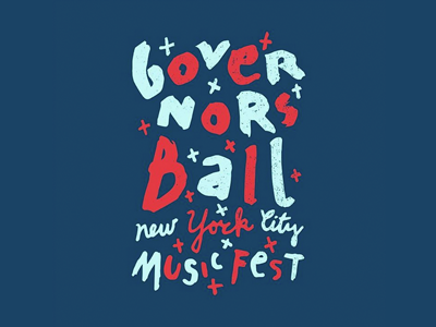 funky govball festival fresh govball governors ball handwriting new york typography