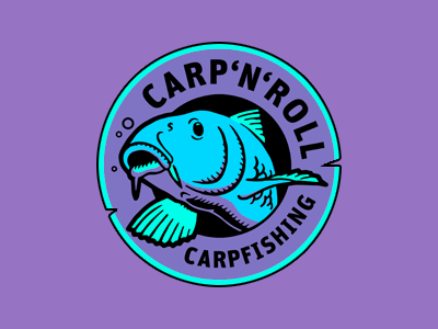 carp'n'roll carp carpfishing doodle drawing fish fishing illustration sketch