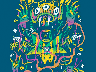 igor from the swamp doodle drawing fresh funk hippie igor illustration psychedelic sketch swamp trippy