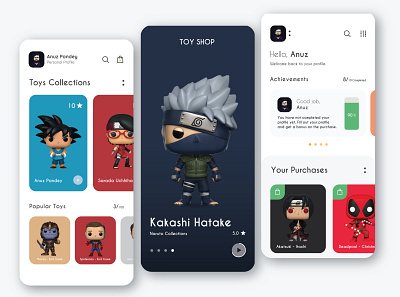 Online Toy Store App illustration mobileapp mobileappdesign nepal redesign concept stylustechnology uiux