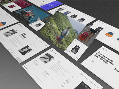 Mheecha Website Redesigned Concept adobexd lightversion redesigned redesigned concept website website concept