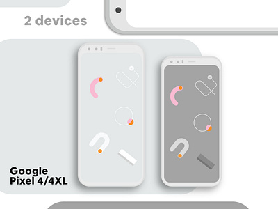 Google Pixel 4 & 4XL Mockup design googlepixel4 illustration mokcups pixel4mockups pixel4wallaper vector wallpaper design wallpapers