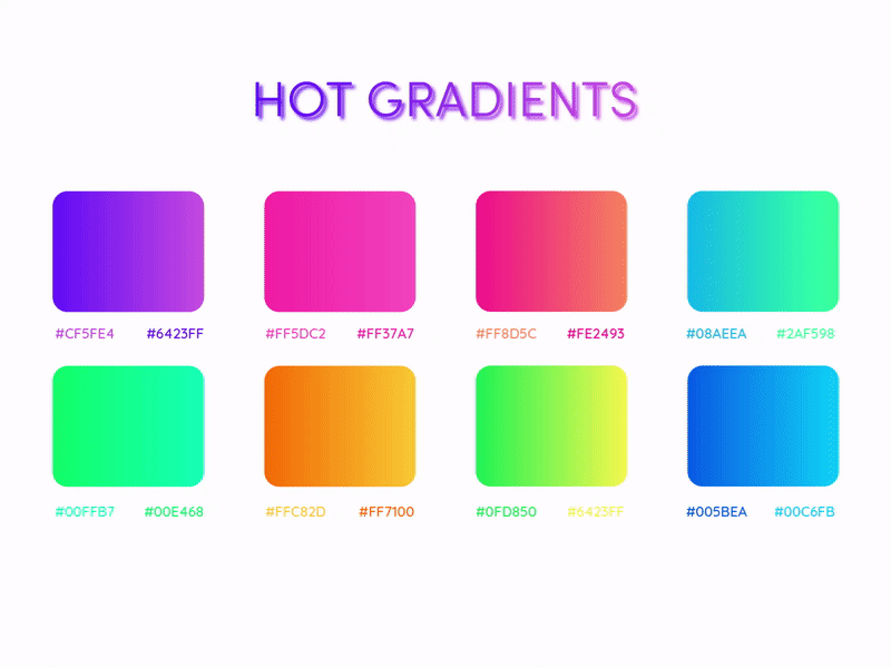 My Favourite Gradient Combination animation color combination gradient photoshop animation