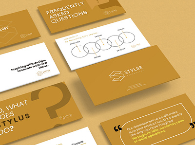 Stylus Technology Multi-Use Brochure Presentation brochure design brochure mockup mockup page design