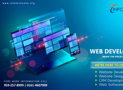 Infotech Zone branding digital marketing graphic designing logo phpwebsite web design web developer web development company