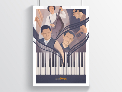 We Want Jazz Poster editorial illustration illustraion illustration art illustrator jazz music poster poster design