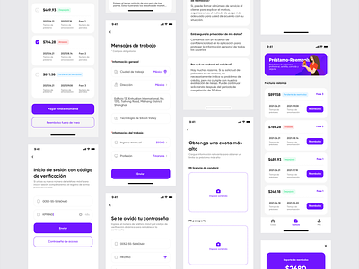 Indi Loan Application Design app design app设计 design ui ui设计