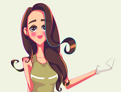 girl design illustration