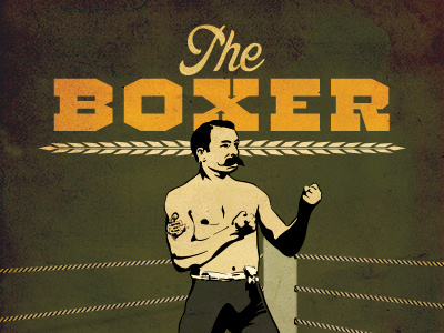 The Boxer 2 boxer illustration