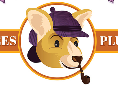 ISP Rejected Logo 2 detective investigate kangaroo logo