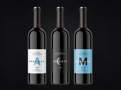 Domaine Lagrange alcohol bearn branding design french wine frenchwine graphic design label design packaging wine wine label