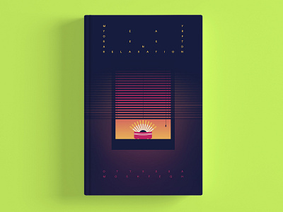 🚬🌆 Room with a View 🌆🚬 ash tray book art book cover book cover design book covers book design book illustration books cigarette clean gradient illustration illustrator lighting mockup modern palette print vector window