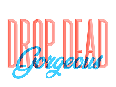 💅🏼Drop Dead 💅🏼 3d daily challenge dead drop goth hand lettering illustration illustrator lettering logo logodesign overlay title type type daily typography valentine valentines day valentinesday vday