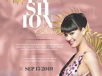 Fashion Show Flyer Template