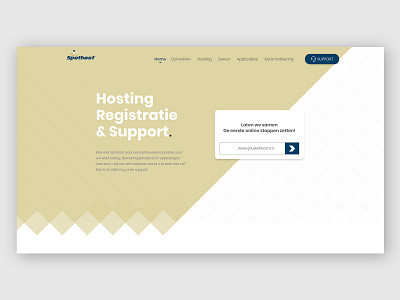 spothost homepage redesign concept