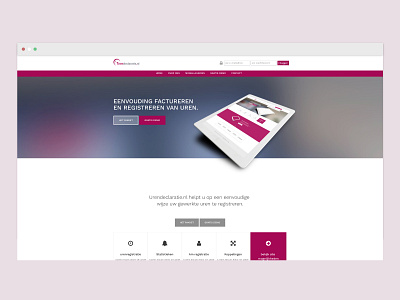Redesign for website webdesign