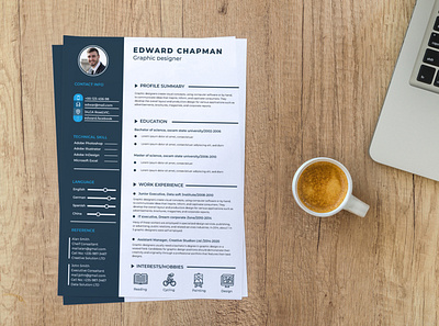 CV Template resume infographic resume minimal resume pages resume portfolio resume professional resume template resume word us letter