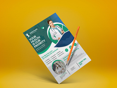 Medical Flyer advert advertisement brochure design business business flyer corporate flyer flyer