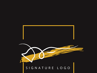 Signature LOGO logo logo design logotype signature signature font