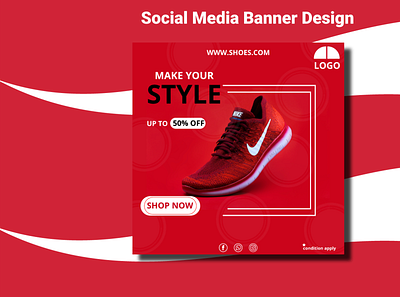 Social Media Banner Design advert advertisement branding business flyer corporate flyer design flyer