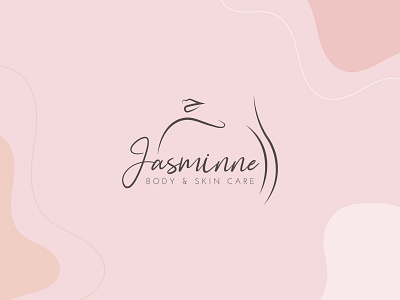 Jasminne - Logo Design for Body and Skin Care Salon branding design graphic design illustration logo vector