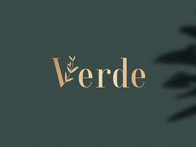 Verde - Logo Design for Organic Skin Care Products