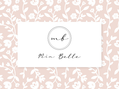 Mia Belle - Logo Design for Cosmetics branding design graphic design illustration logo typography vector