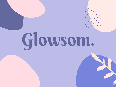 Glowsom - Logo Design for Skin Care Products