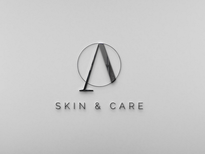 Logo Design for Skin & Care studio A